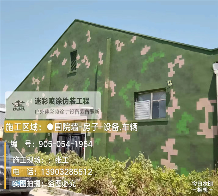 乌鲁木齐外墙数码迷彩漆施工报价清单(100㎡标准墙面测算)
